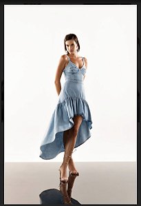 Onça Preta - Vestido Jeans