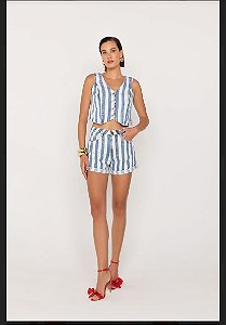 Onça Preta - Short Listras