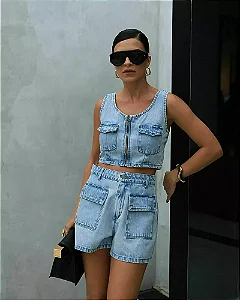 Alcance - Short Mom Utility Aba