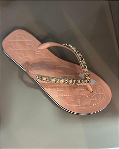 Santa Lolla - Chinelo Flip Flop Corrente Organza