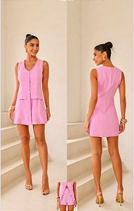 Dot Clothing - Macaquinho Pink