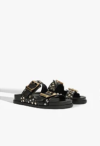 Schutz - Papete Couro Slide