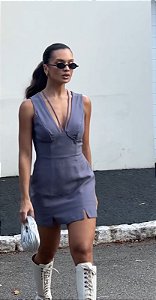 Salgunamu - Vestido Chumbo