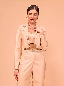 Flor Linda - Jaqueta Cropped Julia