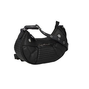 Luiza Barcelos - Bolsa Baguete Média Viena Preto