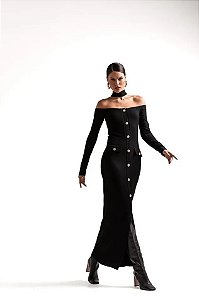 Lily Belle - Vestido Canelado Alongado