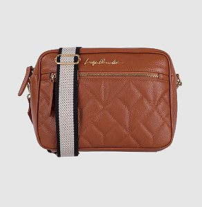 Luiza Barcelos - Bolsa Média Viena Caramelo