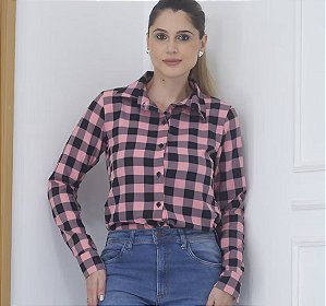 Roma - Camisa Xadrez Flanelada