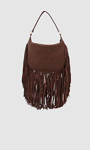 Luiza Barcelos - Bolsa Média Boho Franjas