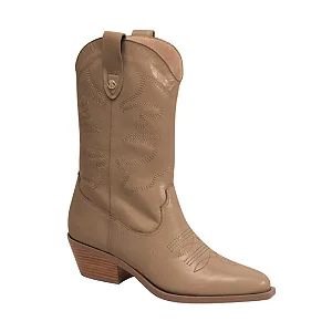 Bottero - Bota Texana Atenas Bege
