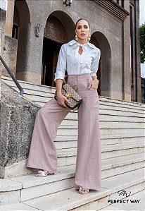 Perfect Way - Calça Pantalona