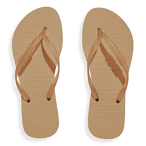 Santa Lolla - Chinelo Borracha Bege