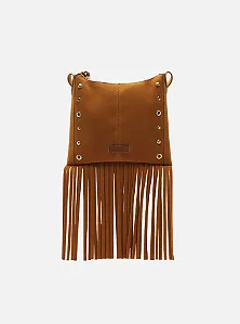 Arezzo - Bolsa Tiracolo Acamurçada Franjas