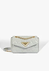 Schutz - Bolsa Tiracolo Pequena Azul Claro