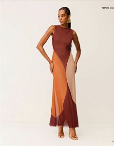 Charry - Vestido Longo Estampado