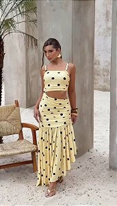 Roma - Vestido Poá