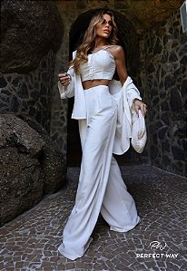 Perfect Way - Calça Pantalona