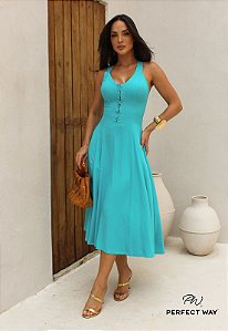 Perfect Way - Vestido Maxi Midi