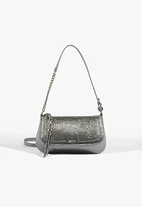 Schutz - Bolsa TiraColo Pequena Prata