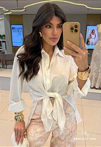 Perfect Way - Camisa Feminina em Cambraia 10