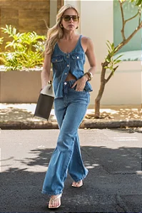 Trama - Calça Reta Jade Wong