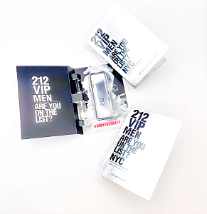 Perfume Masculino - Flaconete Carolina Herrera 212 Vip Men