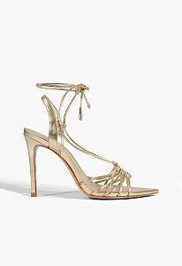 Schutz - Sandália Kate Dourada