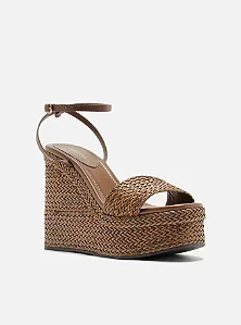 Arezzo - Sandália Plataforma Tressê