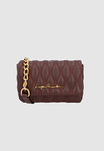 Luiza Barcelos - Bolsa CrossBody Couro Café