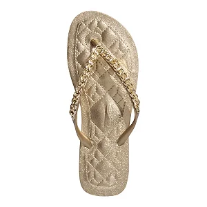 Santa Lolla - Chinelo Dourado