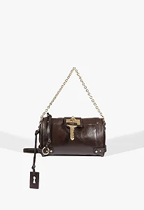 Schutz - Bolsa The Secret Couro Marrom