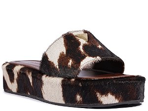 Schutz - Papete Flat Form Animal Print