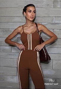Perfect Way - Conjunto Feminino Caramelo