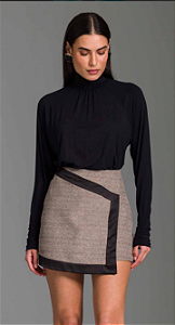 Charry - Blusa Manga Longa Lisa