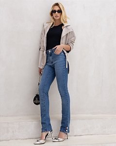 Dicollani Denim - Calça Cigarrete Jeans