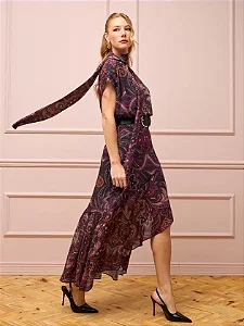 Flor Linda - Vestido Midi Paisley