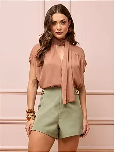 Flor Linda - Short Alfaiataria Yves