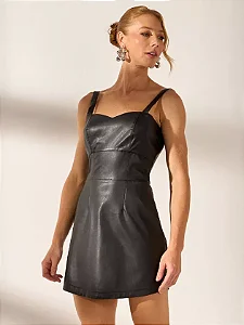 Flor Linda - Vestido PU Premium Mini