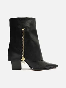 Arezzo - Bota Preta Capa Zíper