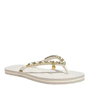 Santa Lolla - Chinelo Verniz Anzeli Flip Flop Off White 2