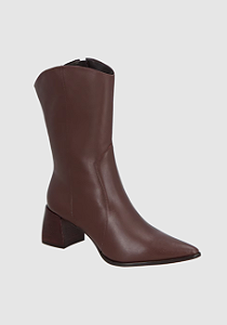 Luiza Barcelos - Bota Cano Médio Marrom