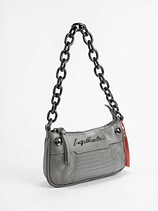 Luiza Barcelos - Bolsa Pequena Em Couro Granito