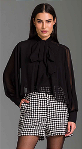 Charry - Camisa Gola Laço