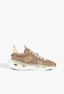 Schutz - Tênis Logo Marrom