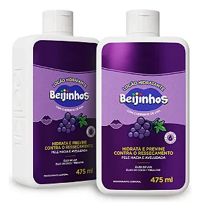 Beijinhos - Loção Hidratante Uva