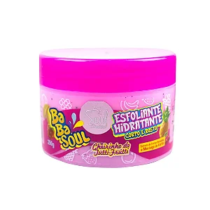Soul Cosméticos - BabaSoul Esfoliante e Hidratante Corpo e Rosto Tutti- Frutti