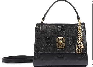 Schutz - Bolsa Pequena Couro Preta