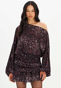 My Favorite Things - Vestido Curto Pala Cintura Baixa