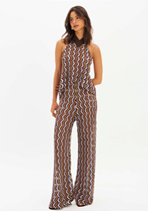 My Favorite Things - Blusa Tricô Frente Única C/ Gola
