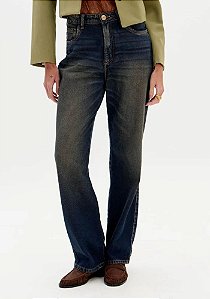 Lança Perfume - Calça Jeans Full Length Cintura Alta